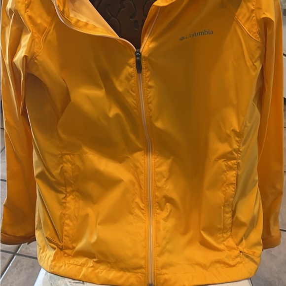 Columbia Kids Bright Yellow Raincoat - Picture 1 of 6